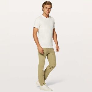 Lululemon Commission Pant Slim Warpstreme Khaki Size 36